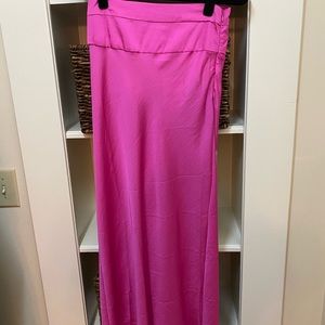 NWT Free People Hot Pink Midi Skirt